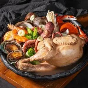 유쎌몰 해신탕 2세트 전복삼계탕 건강식단