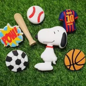 [룽스]스누피파츠 신발꾸미기 신발 참세트 7P