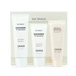 오휘 데이쉴드 나이아신아마이드 5% 톤업 선 1.5종 세트