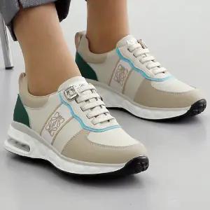 더힐슈즈 컬러풀 에어 여성여자 슬립온 스니커즈 운동화 4cm sjbad-M40