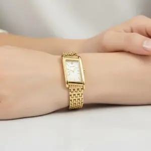 엘레노어 자개 스퀘어 여성 메탈시계 TBW1089 THE ELEANOR)