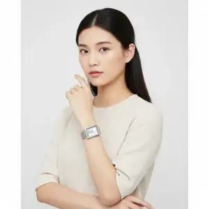 LTP-V007D-2EUDF LTP-V007D-2E) 아날로그 스퀘어 수능 학생 여성 메탈시계