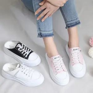 [신상오픈런]운동화슬리퍼 레이스업 키높이스니커즈 블로퍼 (29988158)