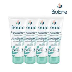 [비올란] 너리싱 앤 모이스처라이징 크림 100ml x4개 베이비 키즈 신생아 고보습 로션크림