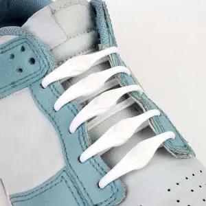 [룽스]실리콘 신발끈 화이트 실리콘운동화끈