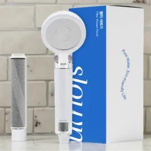 슬로운 샤워기 샤워 헤드 필터 샤워 호스 녹물 제거 4중 필터 샤워기