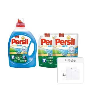 퍼실 엑스퍼트 실내건조 2.7L, 1개 + 리필 1.8L, 2개 + 증정(세탁망 2종(M,L), 1개)
