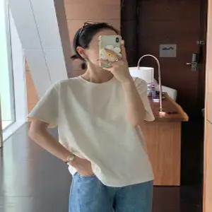 데일리 코튼 베이직 라운드넥 반팔티 (7 color)