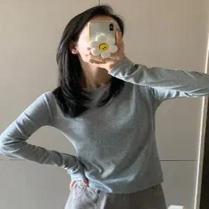 소프트 모달 골지 라운드넥 긴팔티 (8 color)