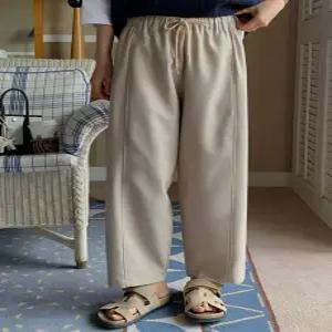 MADE 링클프리 배기핏 밴딩 슬랙스 (2 color)