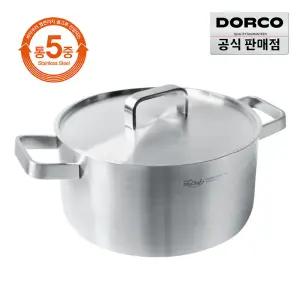 [즉할30%] 도루코 클래식 통5중 인덕션 곰솥냄비 28cm /스텐냄비