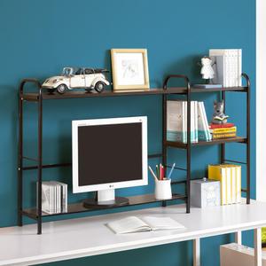 강화유리 모니터 선반 모니터랙 와이드선반 프린트 받침대 거치대