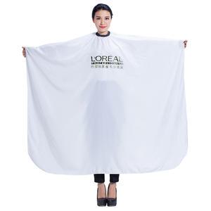 [머리손질] 화이트 커트보/고리/컷트보/미용실가운/미용가운/미용커트보/이발커트보/웨딩샵/헤어샵/드라이/