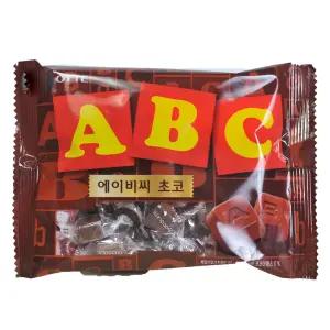 ABC초콜릿187g 8개  롯데제과