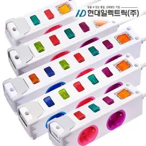 국산 USB 2포트 16A 옆으로 멀티탭 사무실 책상 디자인 난연 여행 캠핑 여행용 캠핑용 접지 멀티 콘센트 2구 3구 4구 5구 6구 1.5m 3m 5m