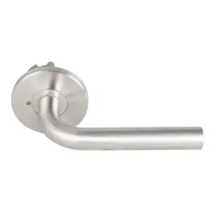 국산 방문손잡이 버튼형 615ss 스테인리스 / 습기에 강함