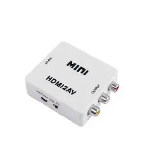 HDMI to 3RCA AV 컨버터 영상 변환 젠더 아날로그 TV연결 빔프로젝터 컴포지트 변환기
