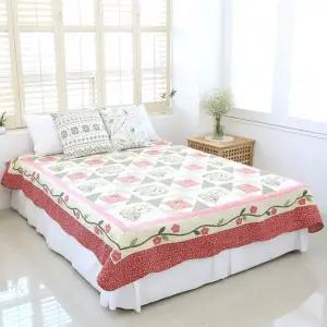 순면부엉이 침대패드 워싱 스프레드 러그 카페트160x210