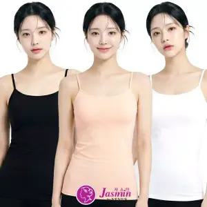 비너스자스민 여성 끈 나시 면스판 베이직 여자 런닝 JLG4506