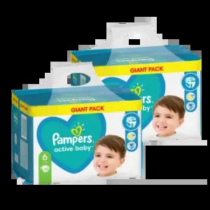유럽산 팸퍼스 베이비드라이 밴드6단계 기저귀 향 Pampers 바우처