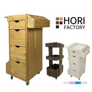 소나무 원목 미용 원목 츄레이 웨건