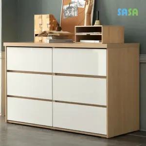 사사가구 아네스 1200 6칸서랍장