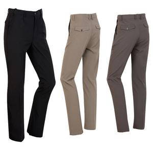 잔피엘 기모 골프 바지 남자 겨울 남성 골프 웨어 팬츠 중년 일자 스판 40대 50대 의류