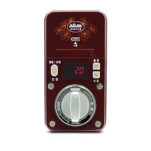 본사직영 음성형 가스자동차단기 타이머콕 QDG-600 P형 레드