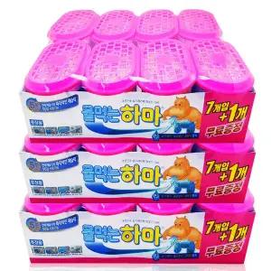 물먹는하마 300g x 24개, 제습제 습기제거제 실리카겔 방습제 탈취 곰팡이 피죤 홈스타 닥터케이콩