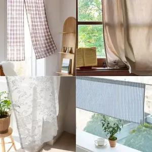 앨리스 가리개커튼 모음 / 사생활보호 햇빛차단 중문 현관 노렌형 창문형