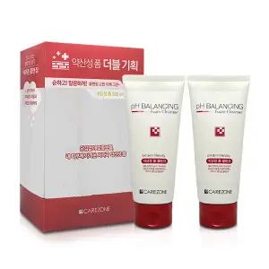케어존 약산성 폼 클렌저 200ml X 2개