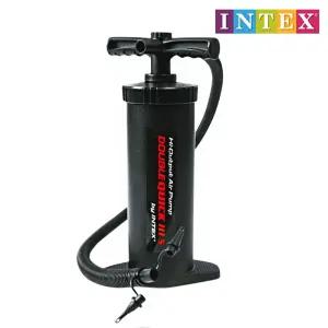 인텍스 에어 손펌프(중) 68605  37cm 에어 공기주입기 핸드 튜브펌프 휴대용 보트 자전거