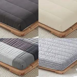 순면 토퍼 매트리스 커버 5cm 7.5cm 슈퍼싱글