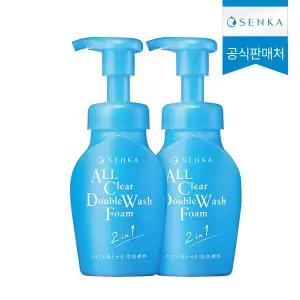 [센카] 올 클리어 더블 워시 폼 150ml 2개
