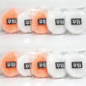 꾸밈 아크릴수세미 5P세트