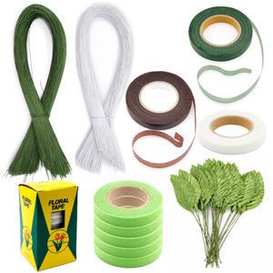 꽃철사(대용량) 900g 꽃테이프(12개입) 지철사 플라워테이프 - 만들기 공예재료