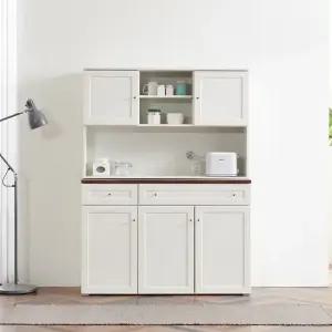 홈즈 셰프 1200 상부장+1200 서랍 주방 수납장 DF916897