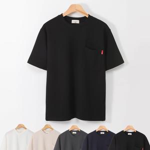 링클프리 포켓 반팔티 남자 남성 여름 빅사이즈