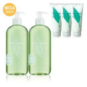 [롯데백화점]엘리자베스아덴 그린티 샤워젤 500ml 메가 듀오세트(+바디로션300ml)