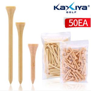 카시야 원목 나무 골프티 (50개입)