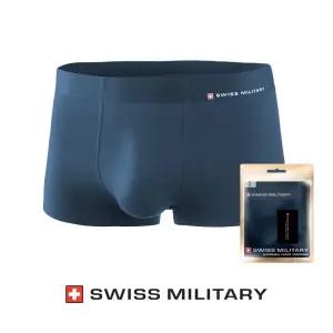[스위스밀리터리]스위스밀리터리 모달 심리스 남자팬티 드로즈[블루]