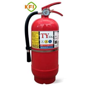 태양소방산업 ABC 분말소화기 3.3kg 가정용소화기