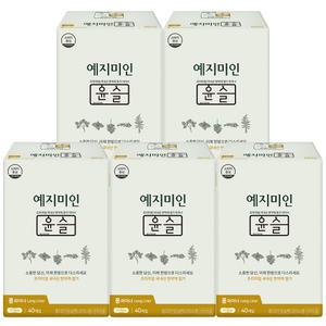 예지미인 윤슬 팬티라이너 롱 40개 5팩 (200개)