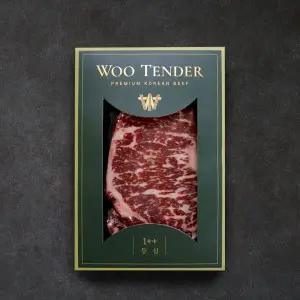 [우텐더](강남점) 한우 1++(8이상)등심 스테이크 250g