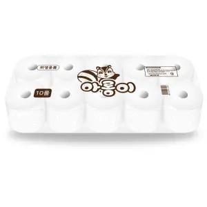 한아름산업 천연펄프 두루마리 아롱이 화장지 3겹 40M 10롤