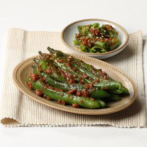 수미푸드몰 아삭이고추 된장무침 400g 반찬