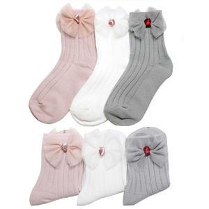 뭉크리본 4종세트 레이스 리본 초등학생 아동양말 주니어 여아