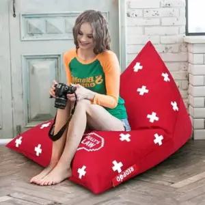 아트박스 레드팟 1인용 쇼파 콘스쁘띠_줄리스로우 빈백