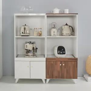 그레이스 800 1200 렌지대 전자렌지 주방 수납장 밥통 밥솥거치대 선반 다이 전자레인지장