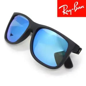 레이밴 선글라스 가벼운 블루미러 저스틴 아시안핏 ORB 4165F 622 (55size)